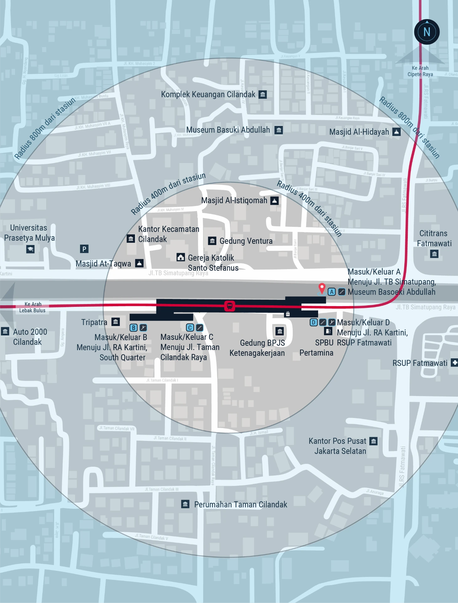 Stasiun MRT Fatmawati (1)